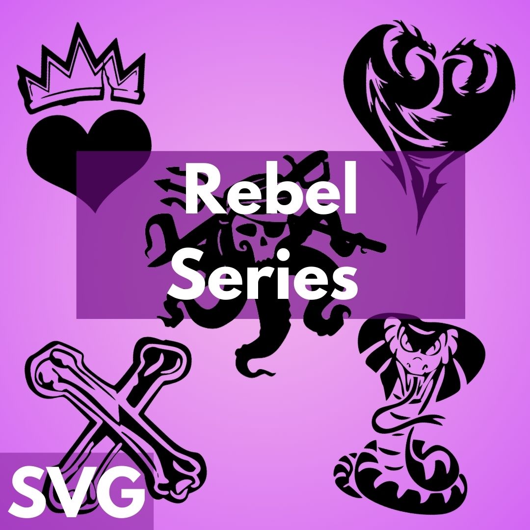 Rebel Series logos SVG