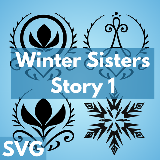 Winter Sisters Story 1- SVG Logos