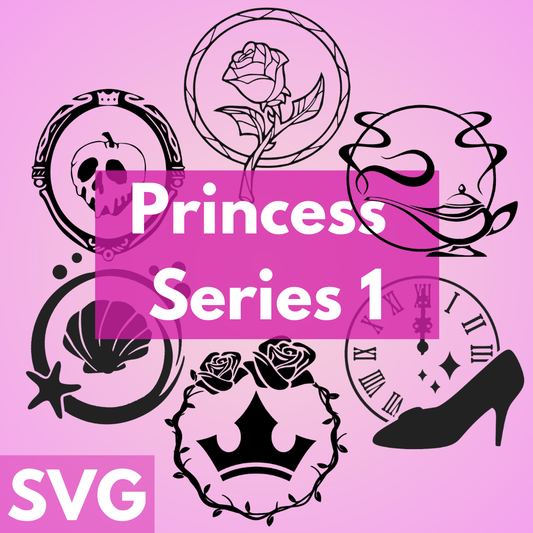 Princess Series 1- SVG Logos