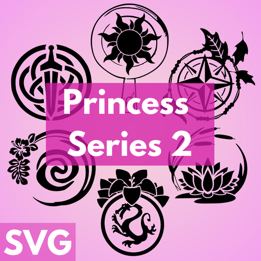 Princess Series 2- SVG Logos