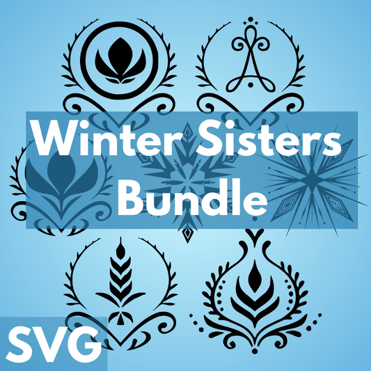 Winter Sisters Bundle- SVG Logos