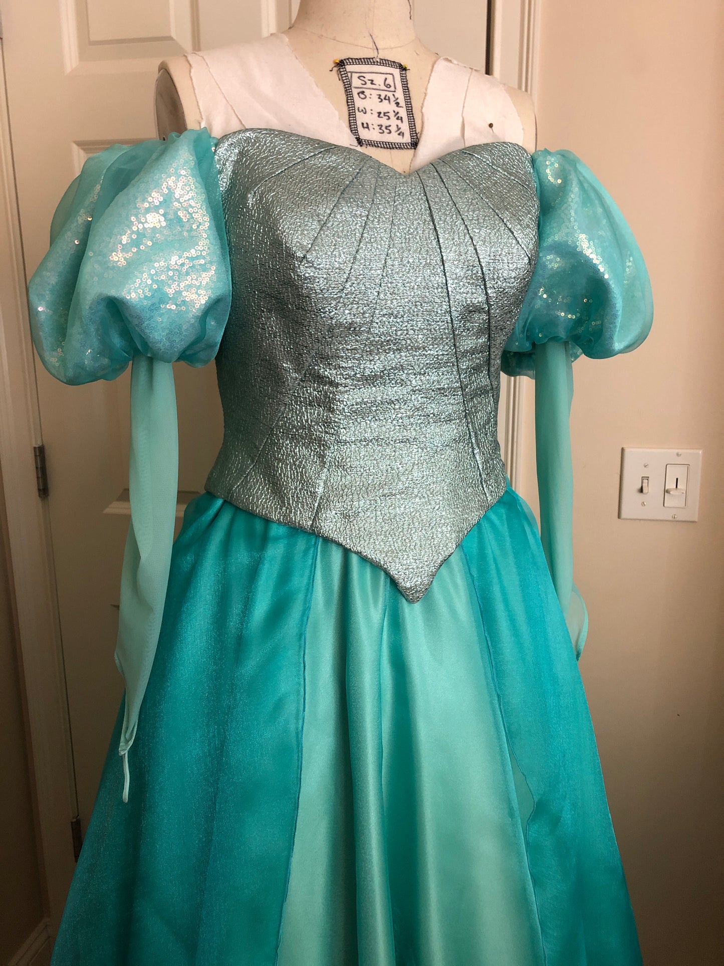 Little Mermaid Walking Dress