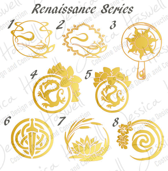 Renaissance Series 5" Vinyl Decals