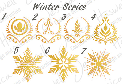 Winter Series 5" Vinyl Decals