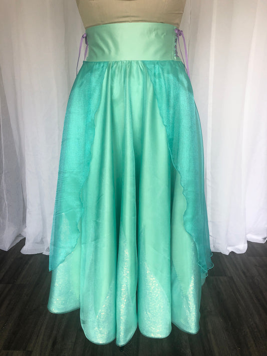 Little Mermaid Walking Dress Skirt