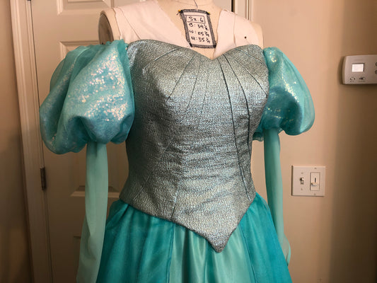 Little Mermaid Walking Dress Bodice